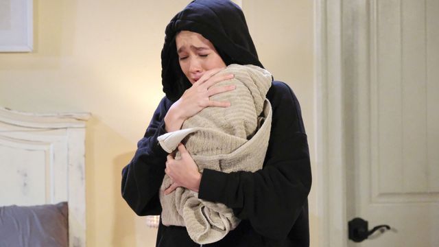 Sophia has to think fast after giving birth | Image: JPI