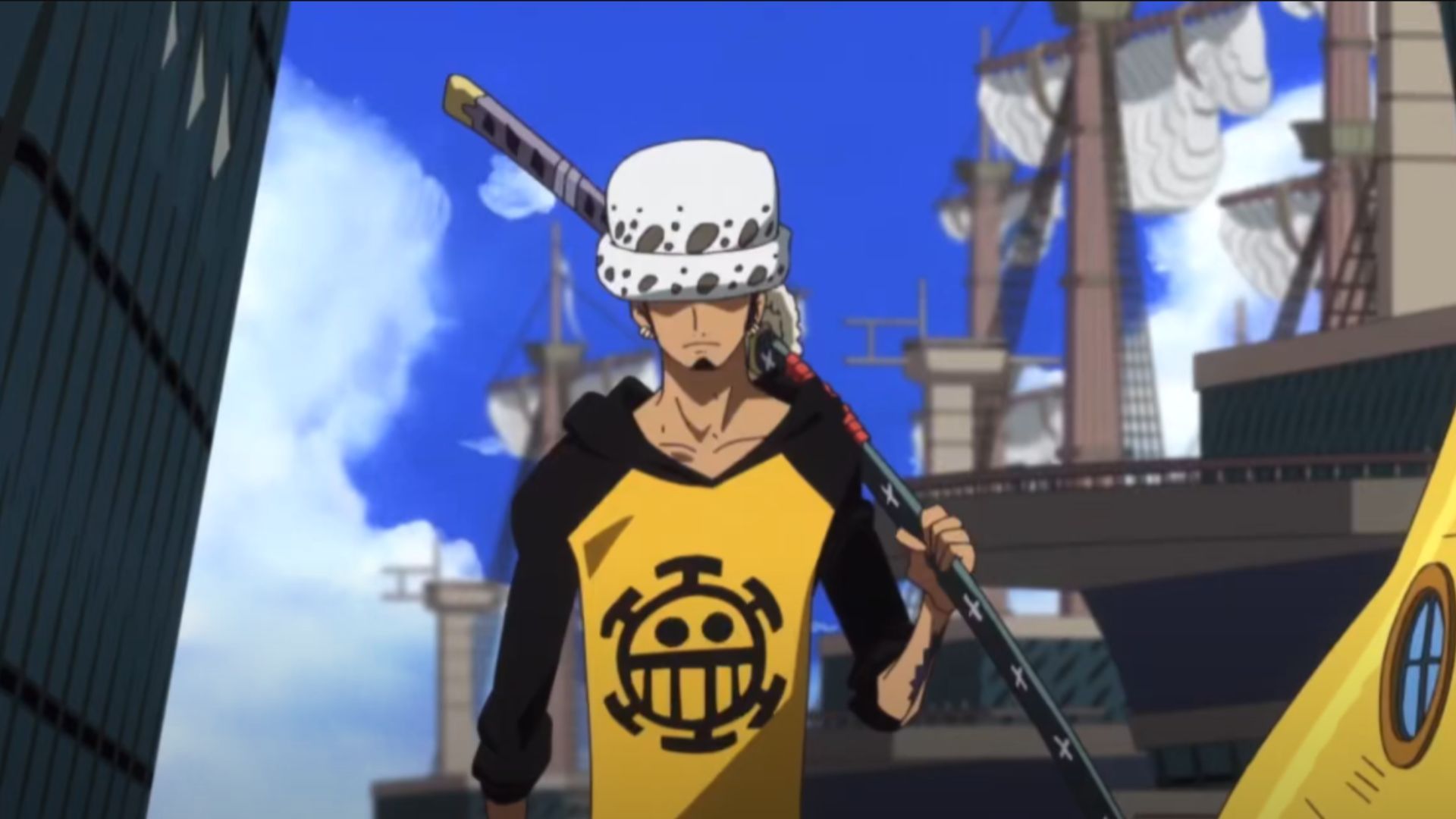The mastermind behind the incident, Trafalgar Law (Image Source: Toei Animation)