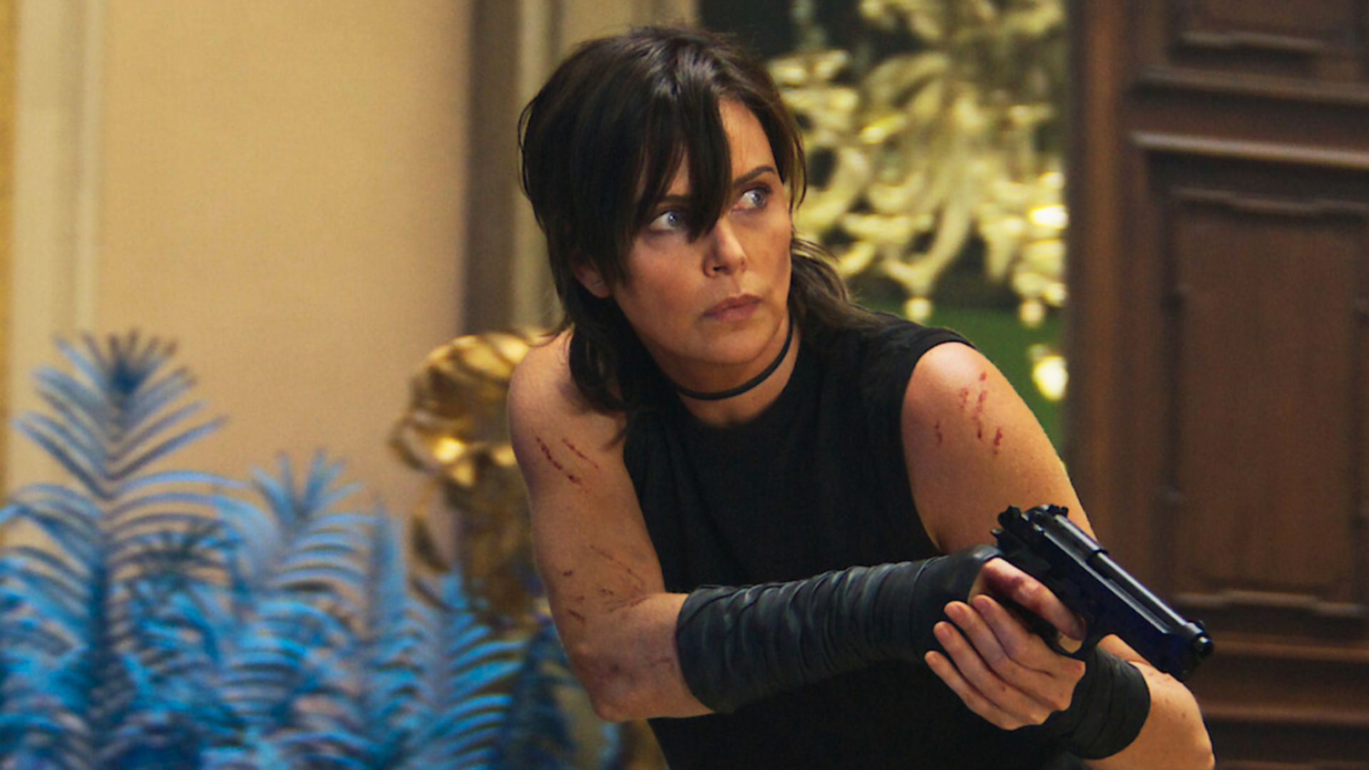 Charlize Theron in The Old Guard 2 (Image via Netflix)