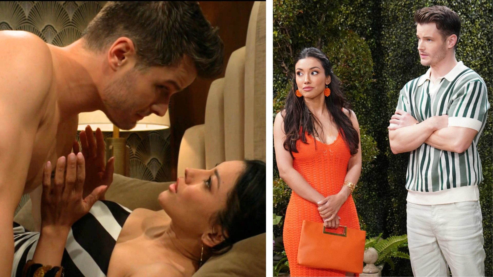 Kyle (Michael Mealor) came out on top in his war with Audra (Zuleyka Silver) on The Young and the Restless | Image: CBS, JPI