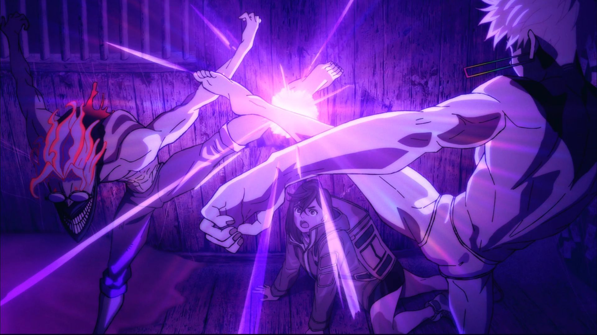 Okarun vs Evil Eye as seen in Dandadan Season 2 (Image credit: Studio Science Saru)