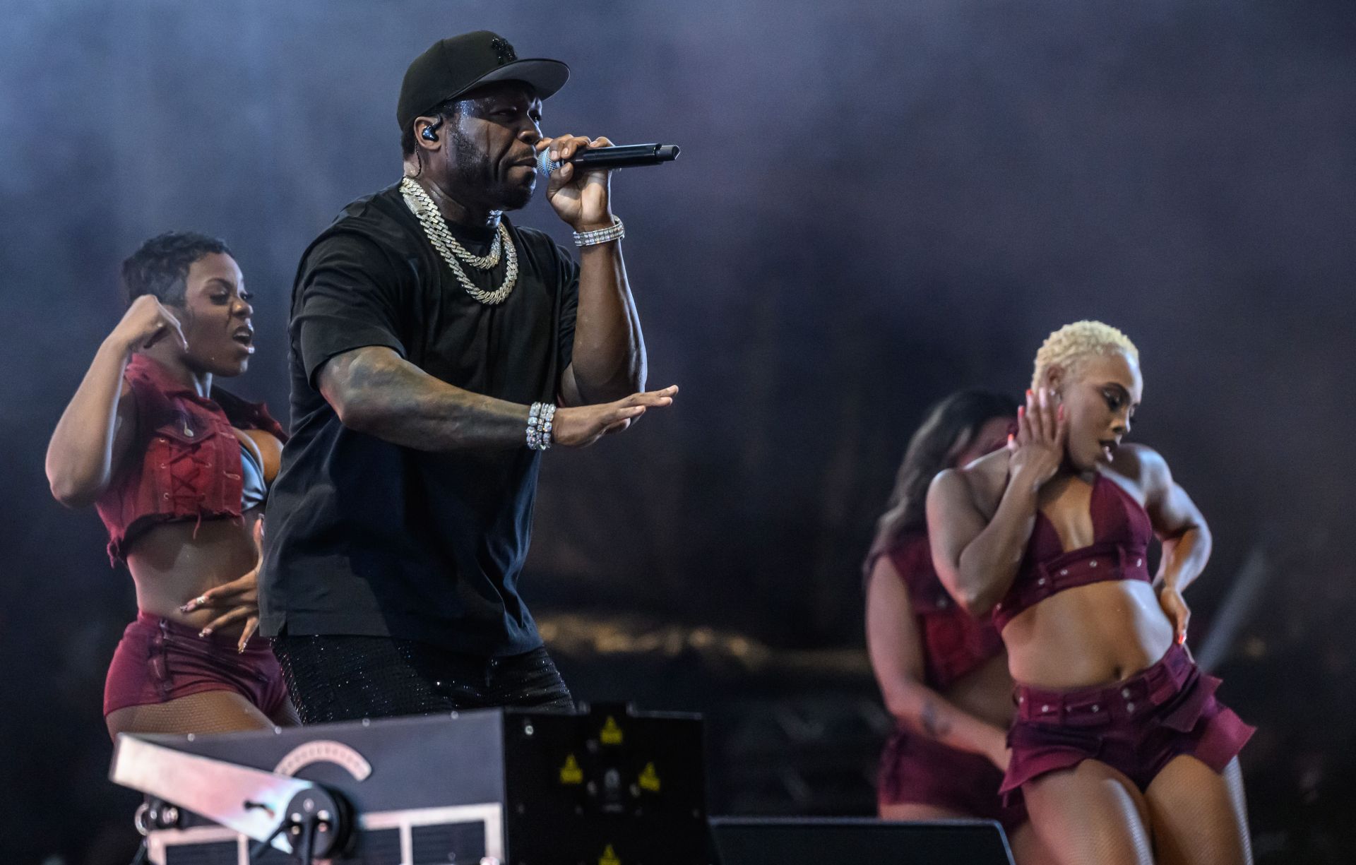 50 Cent X Mary J. Blige X A Boogie Wit Da Hoodie Perform At Tottenham Hotspur Stadium - Source: Getty