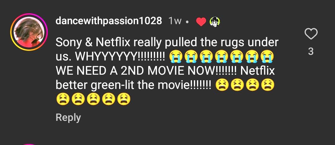 A sequel is being demanded