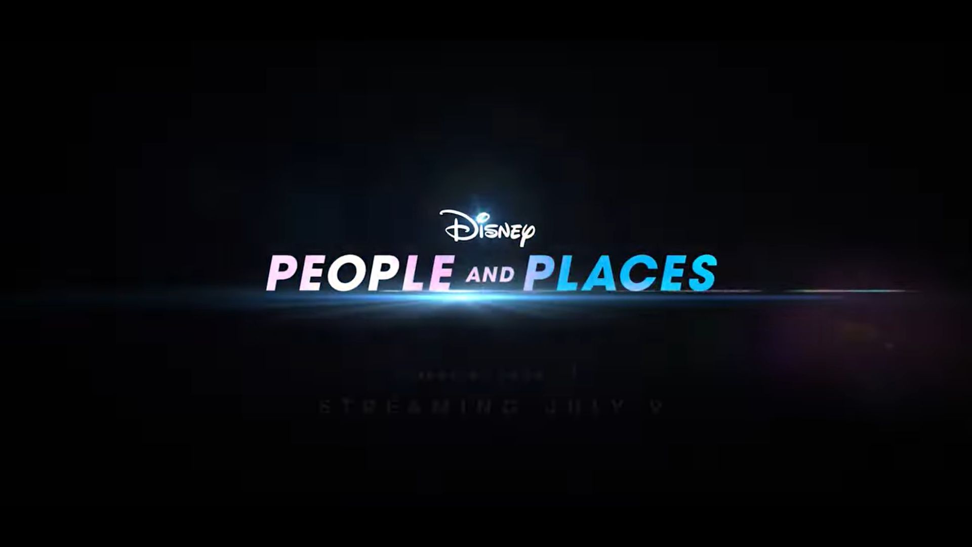 Promotional poster for People and Places Season 1 | Image via Disney+