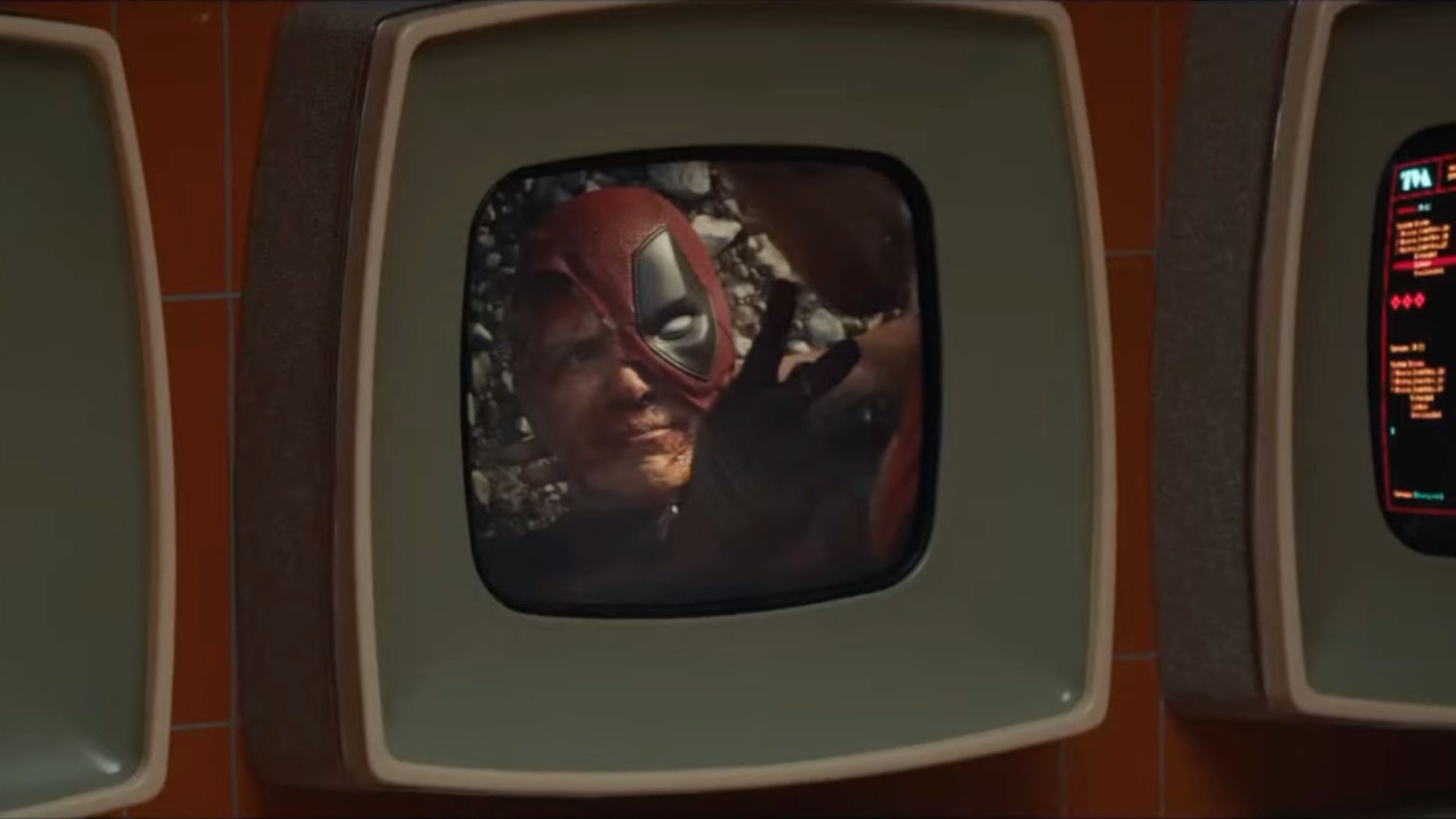A still from Deadpool &amp; Wolverine (Image source: Hotstar)