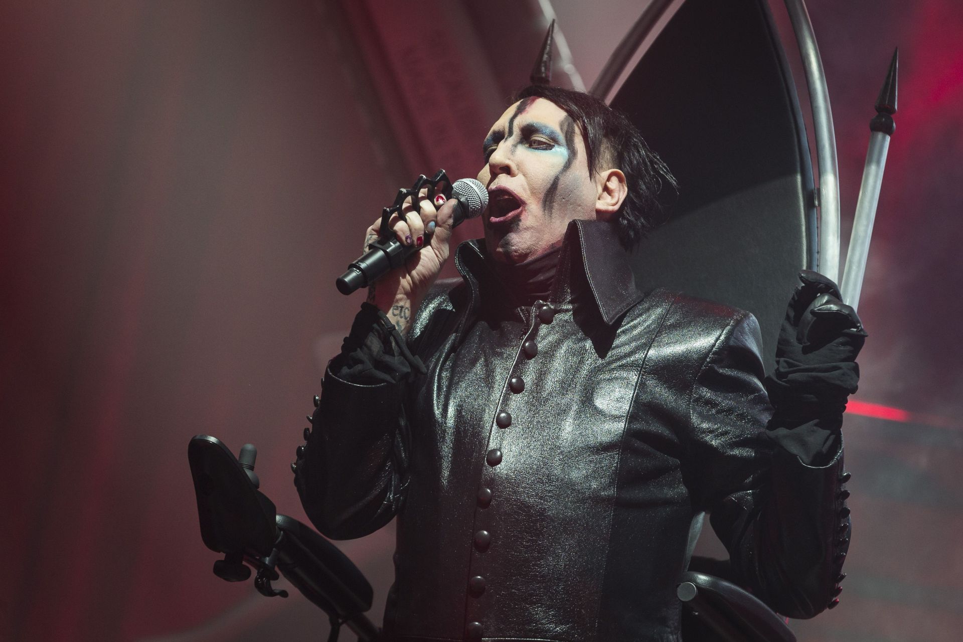 Marilyn Manson Performs in Concert in Stockholm - Source: Getty