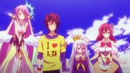 Major characters from No Game No Life (Image Source: Studio Madhouse)