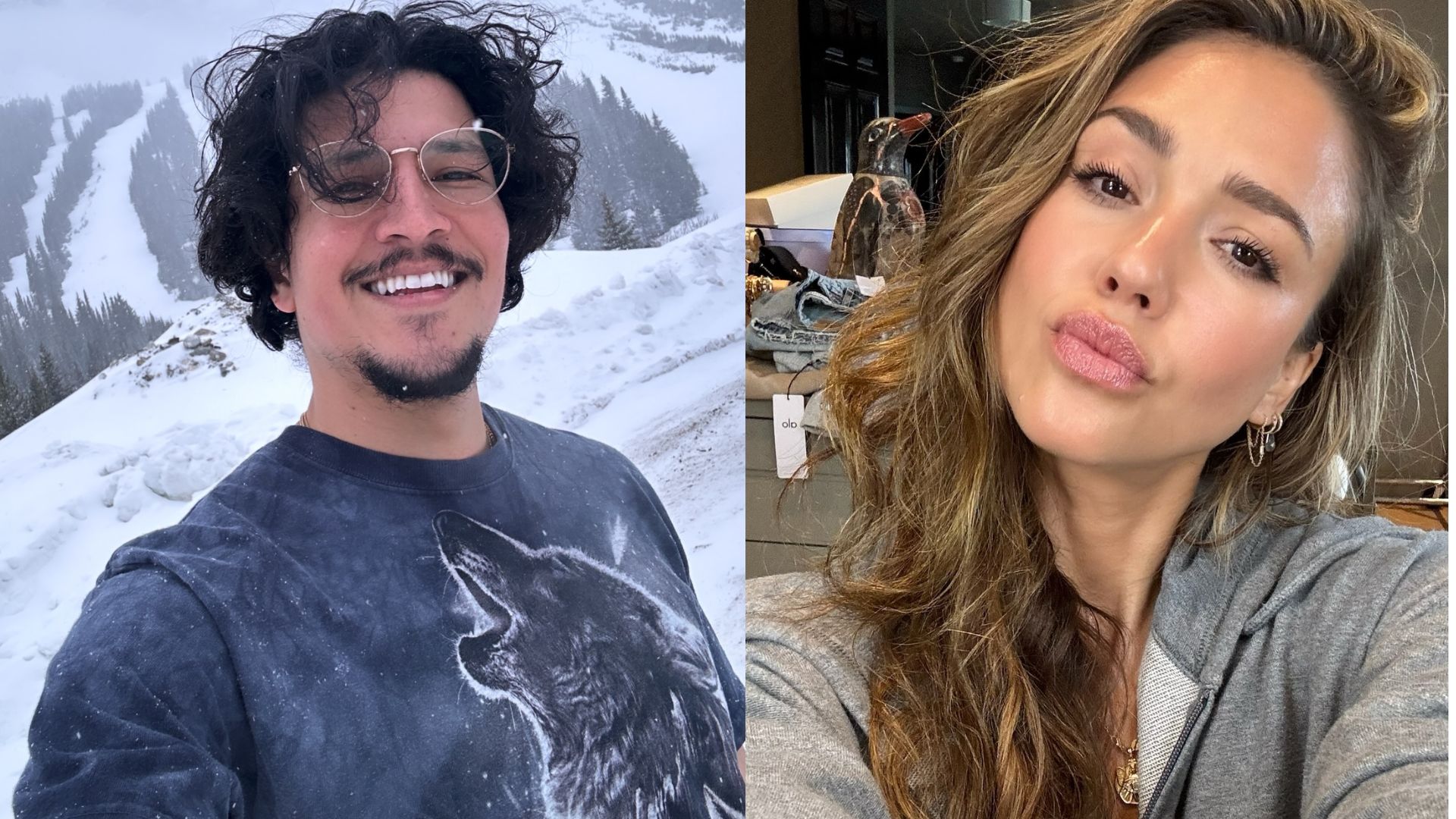 Jessica Alba and Danny Ramirez (Image via Instagram)