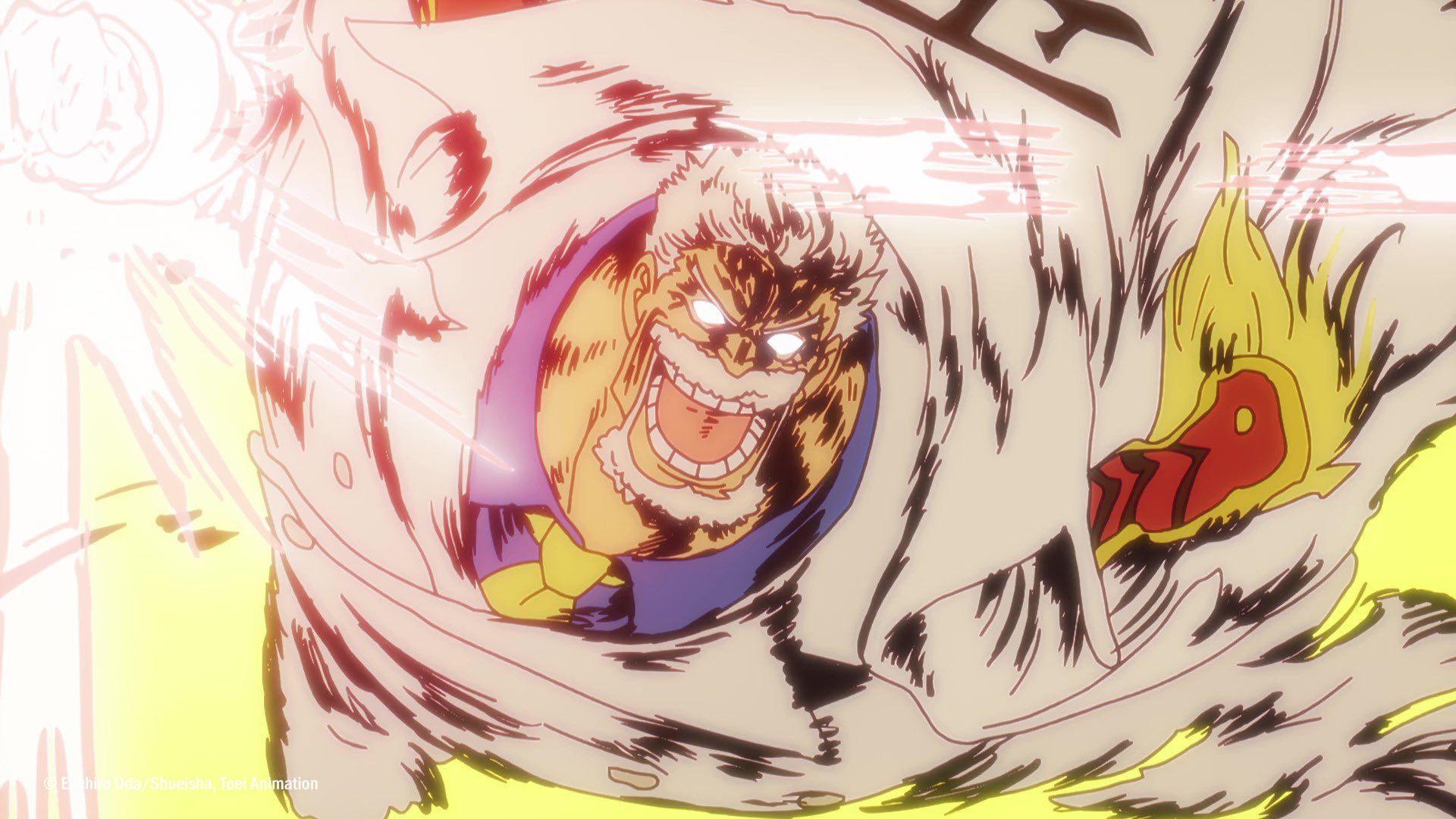 Garp is furious, as seen in One Piece (Image credit: Toei Animation)