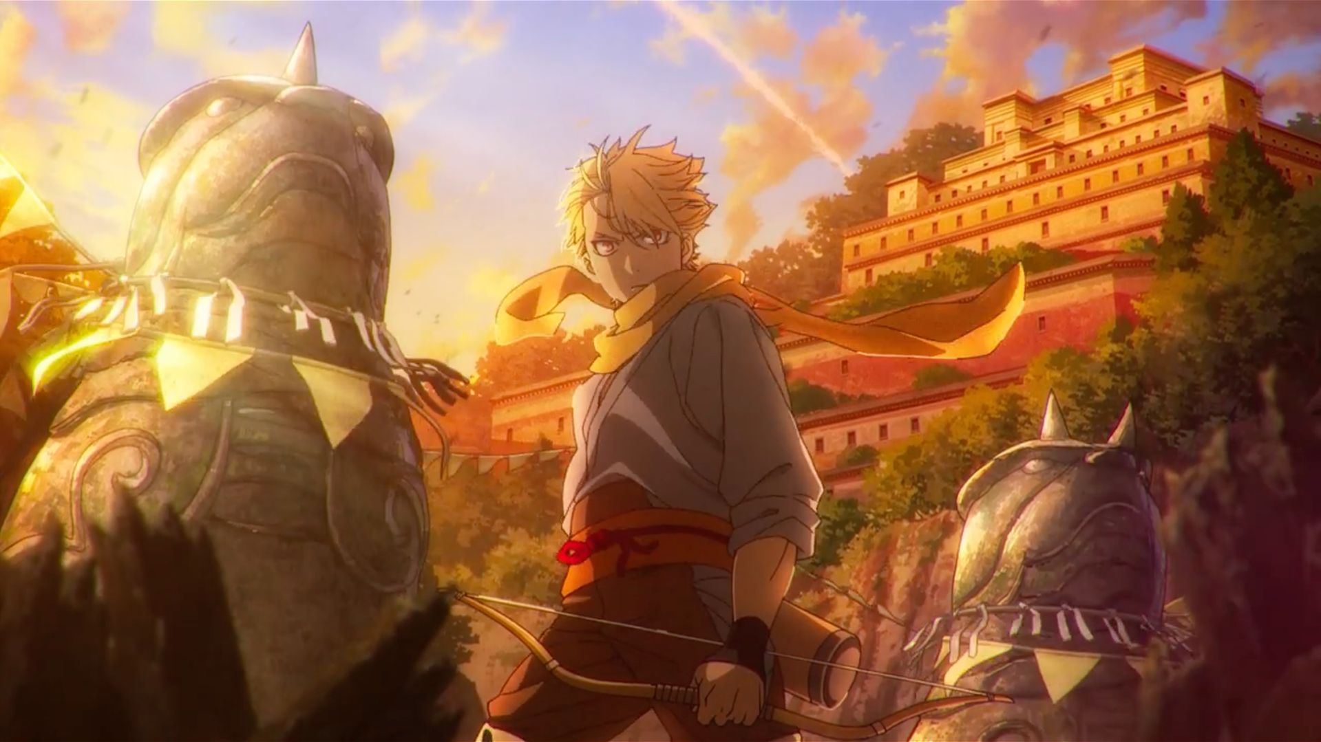 Key visual from the Daemons of the shadow realm anime