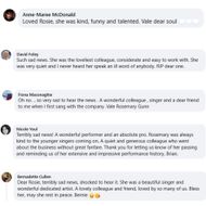 Friends and colleagues remember Rosemary Gunn (Image via Facebook/@operaaustralia)