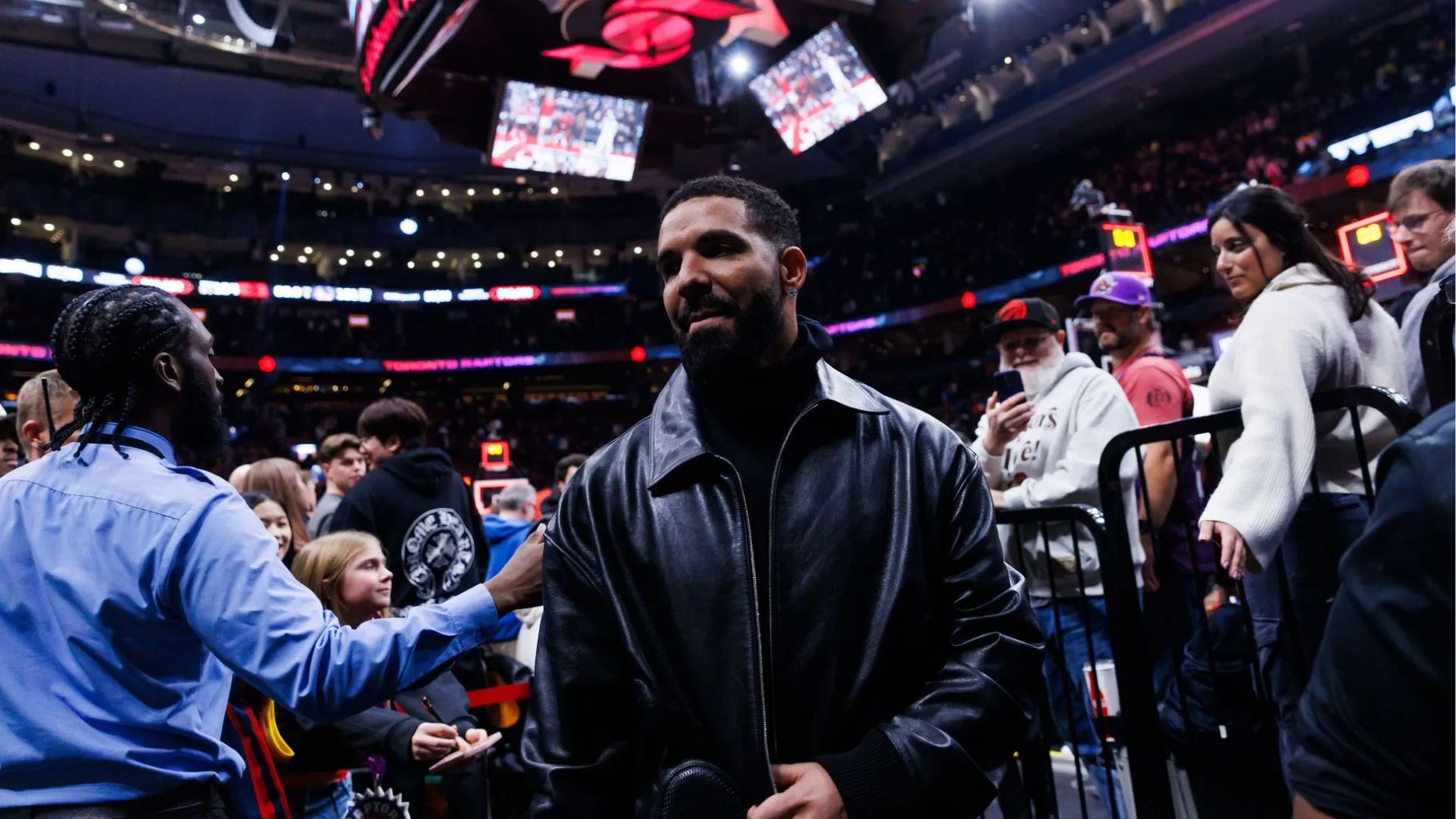 Drake (Getty via Soap Central CMS- Resized on Canva)