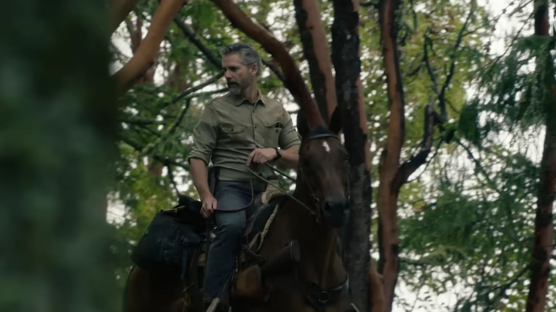 Kyle Turner in Untamed (Screenshot from YouTube/@Netflix)