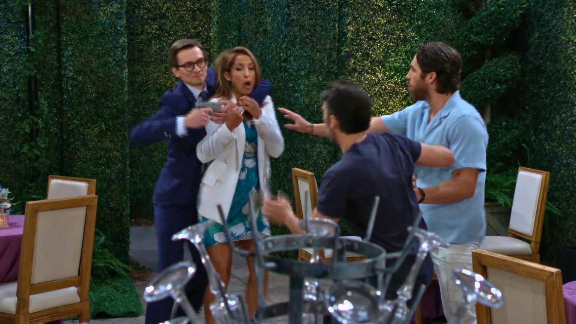 Lily is taken hostage at gunpoint on The Young and the Restless | Image: CBS