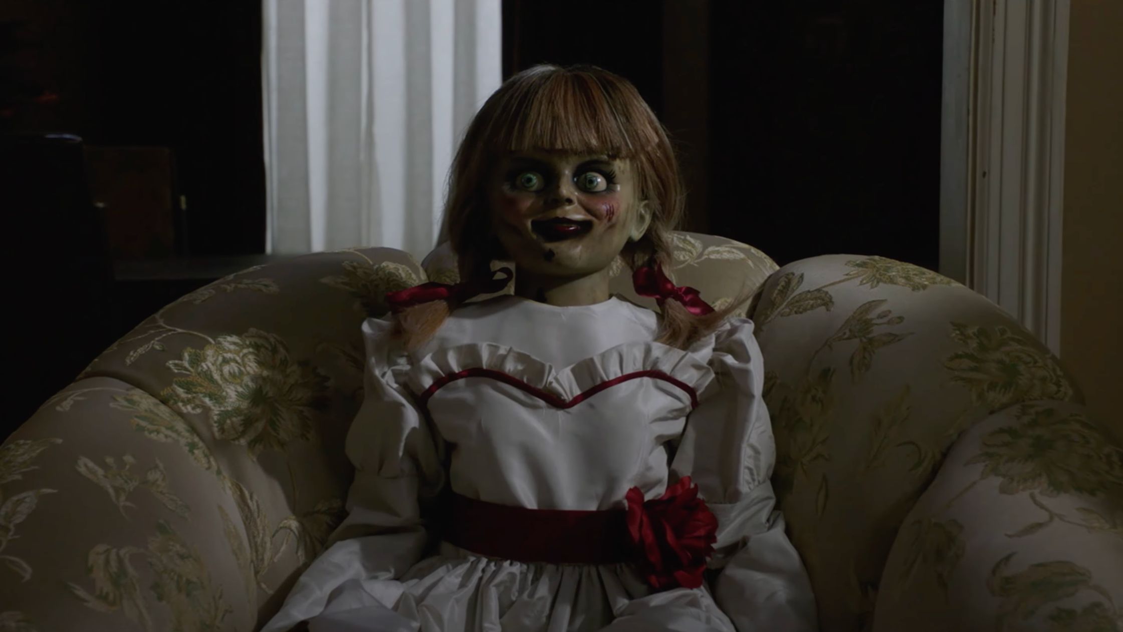 A still from Annabelle Comes Home (Image via YouTube/Warner Bros. Entertainment)