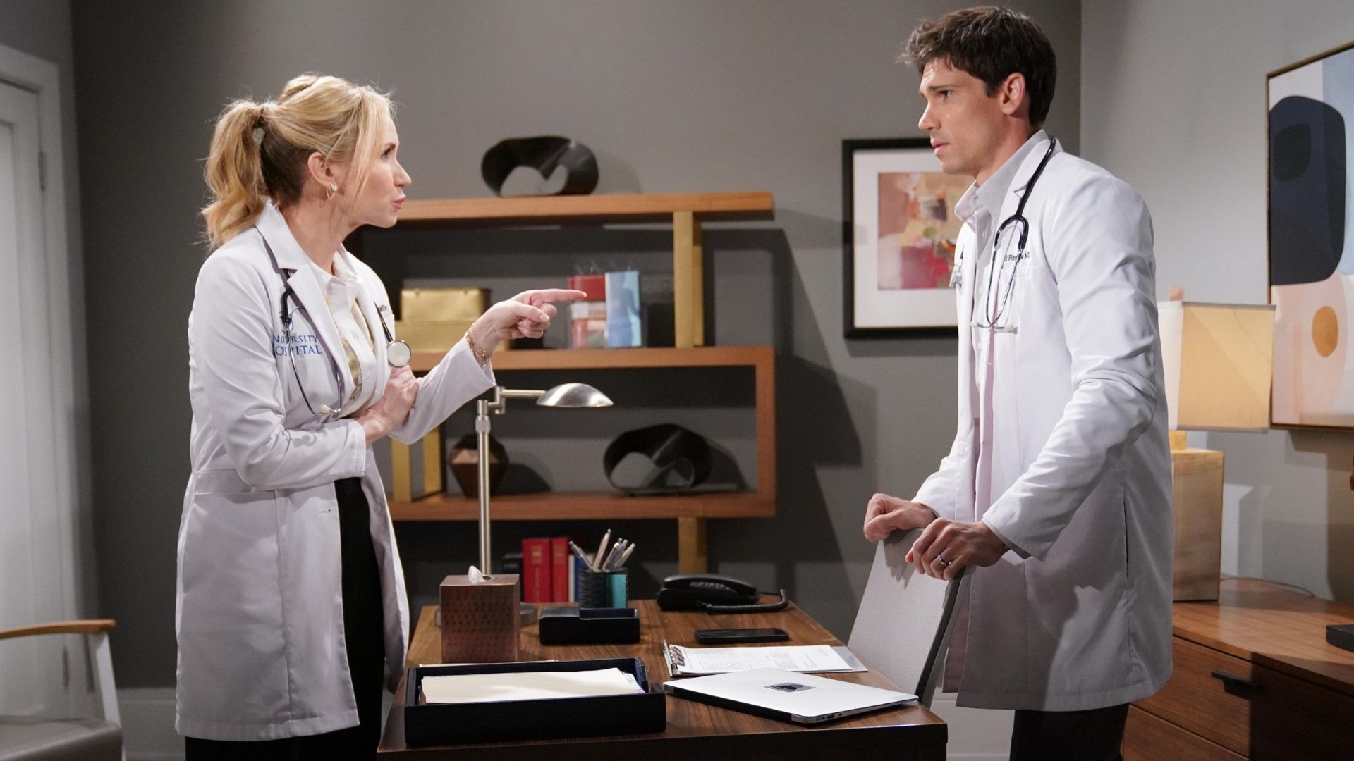 Bridget and Finn want some answers about Liam and Grace | Image: JPI