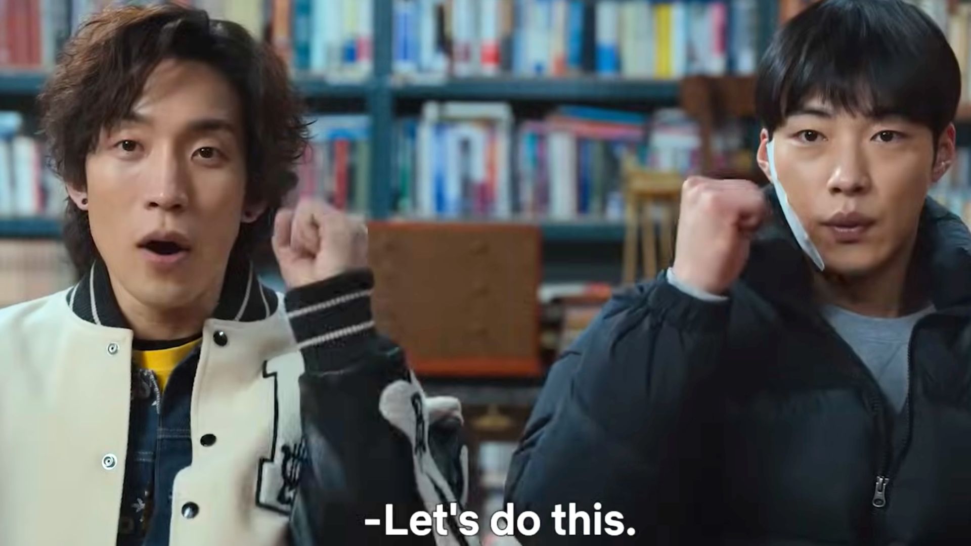 Lee Sang-yi and Woo Do-hwan in Bloodhounds | Image via YouTube/Netflix