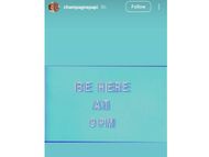 Screenshot of Drake's Instagram story (Image via Instagram)