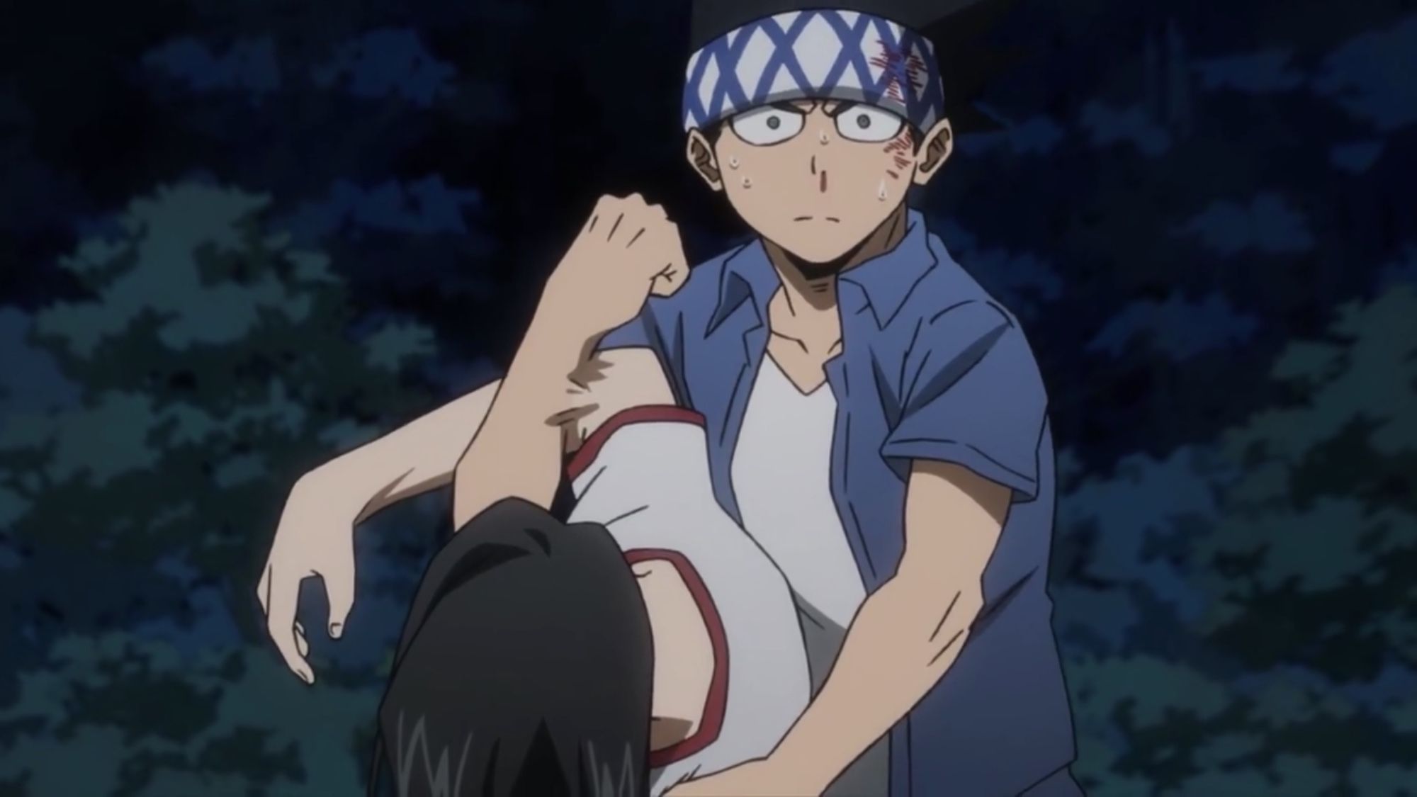 Yosetsu Awase as seen in anime (Image credit: Studio Bones)