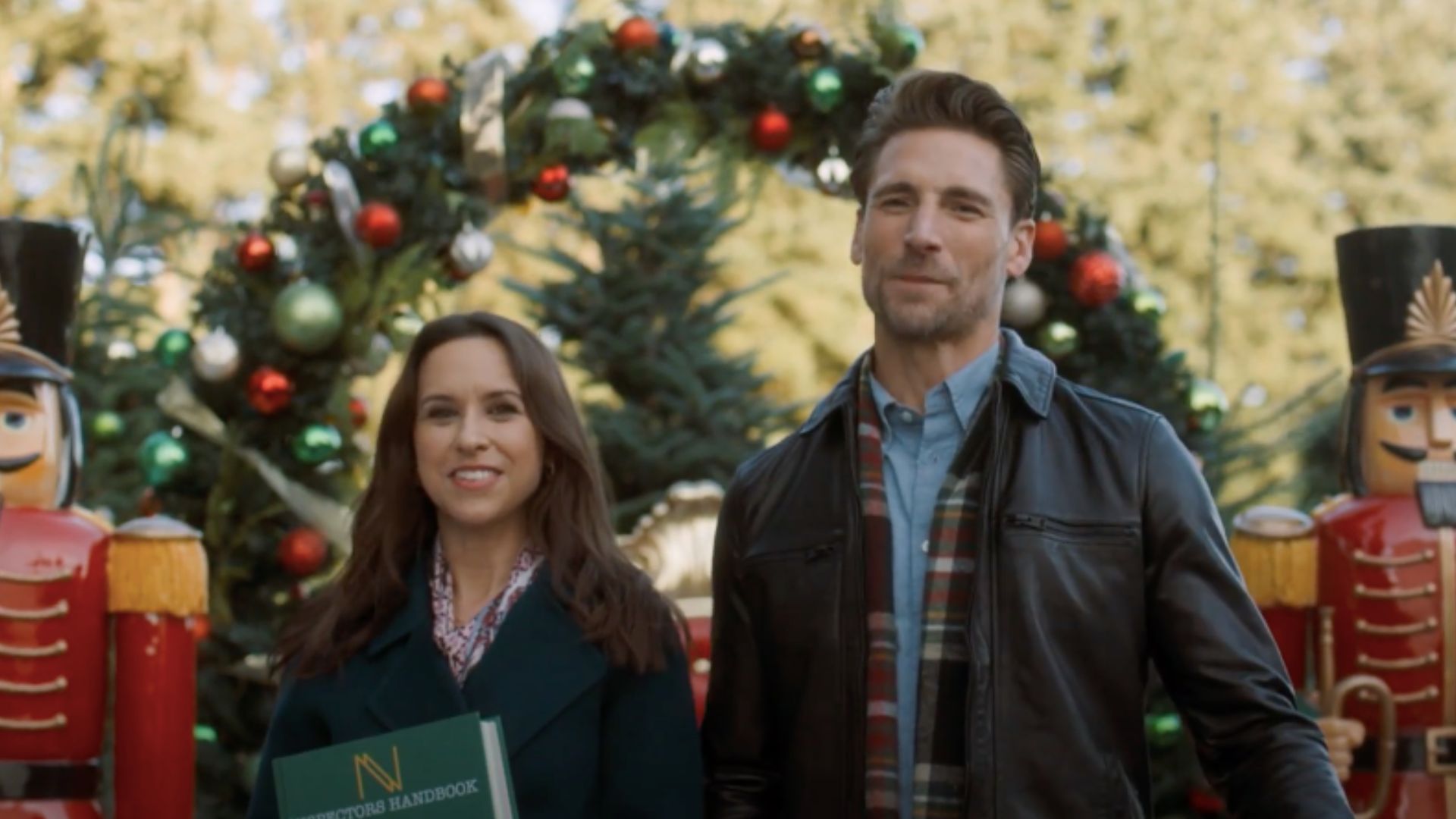 A still from the first look of Hallmark