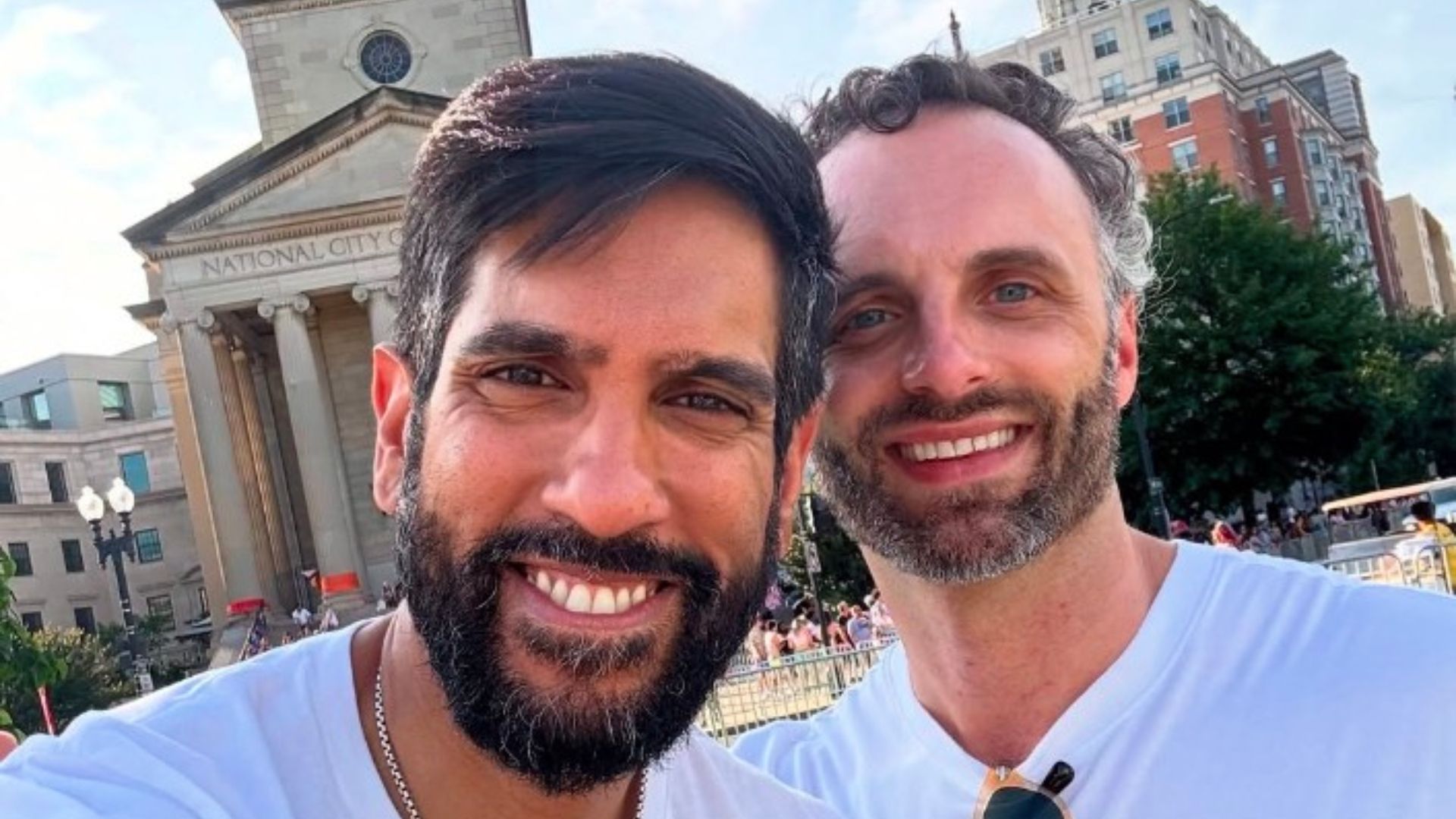 Family Karma&rsquo;s Amrit and Nicholas (image via Instagram/@amritkapai)