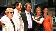 The Young and the Restless stars Jeanne Cooper (ex-Katherine), Don Diamont (ex-Brad), Melody Thomas Scott (Nikki), and Heather Tom (ex-Victoria) gathered to honor Eric Braeden (Victor) in 2007 | Image: JPI
