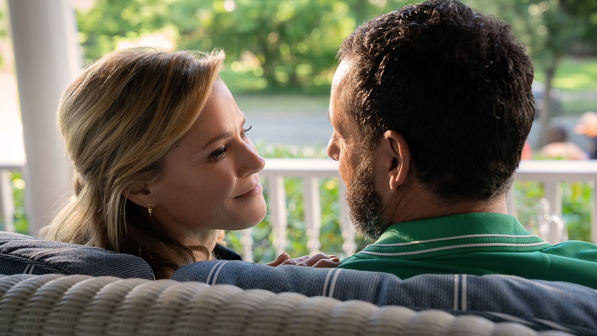 Virginia and Happy in Happy Gilmore 2 | Image via Netflix