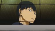 Kageyama looks after a setter dump against Seijoh (Image Source: Production I.G.)
