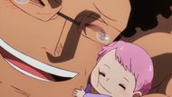 Kuma and child Bonney as seen in the series (Image Source: Toei Animation)