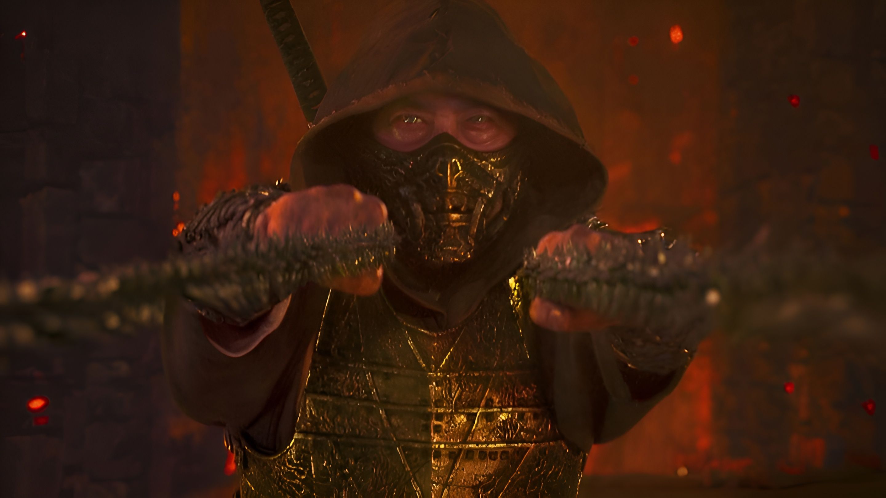 Hiroyuki Sanada as Hanzo Hasashi in Mortal Kombat 2 (Image via Instagram/mortalkombatmovie)