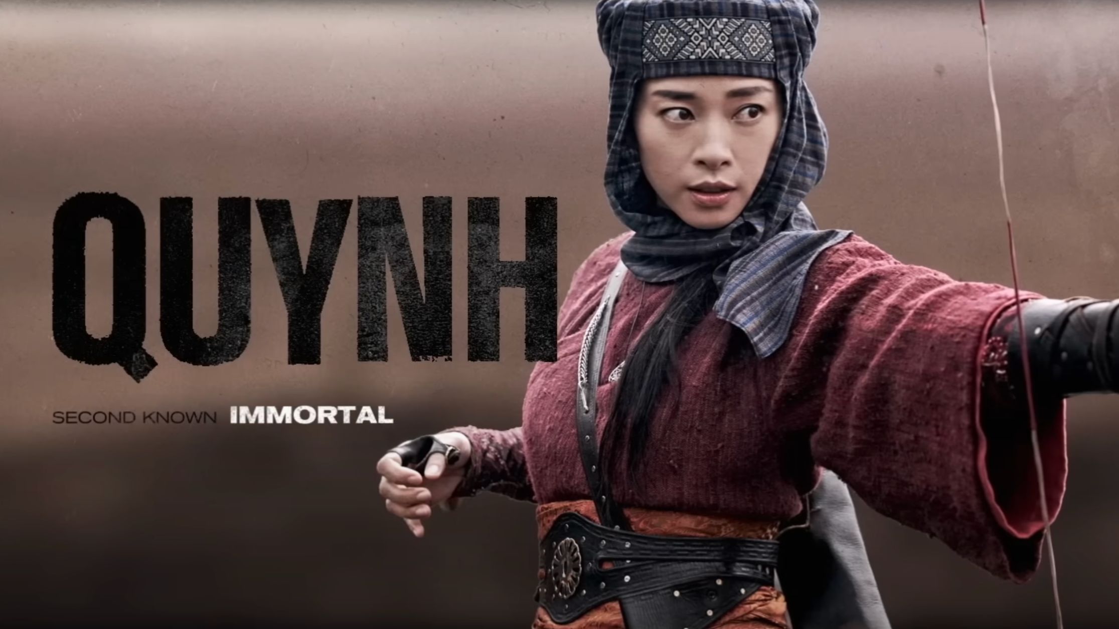 Quỳnh from The Old Guard movies (Image via Netflix)