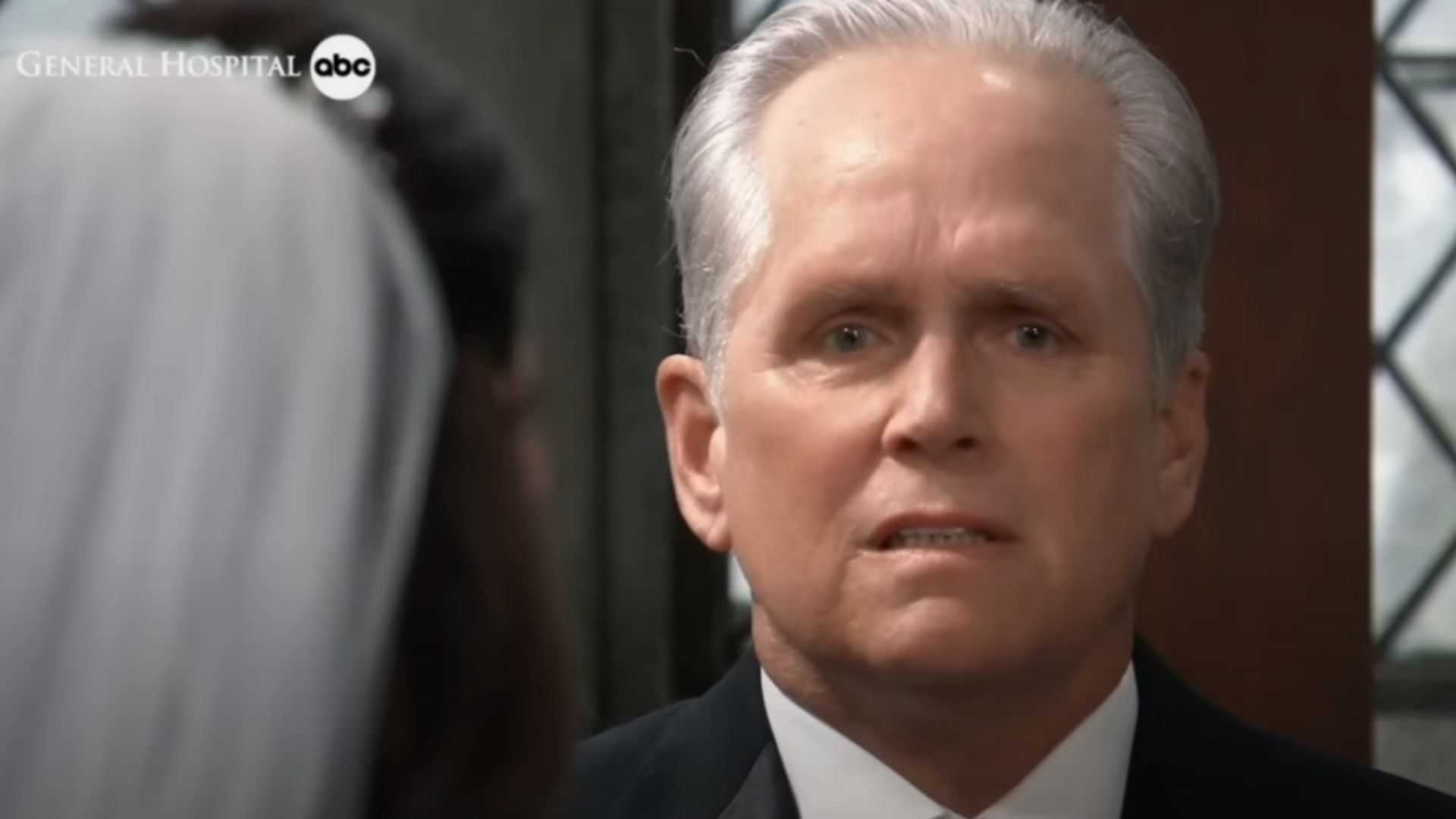 Gregory had trouble speaking while officiating Brook Lynn and Chase&#039;s wedding, but overcame it | Image: ABC