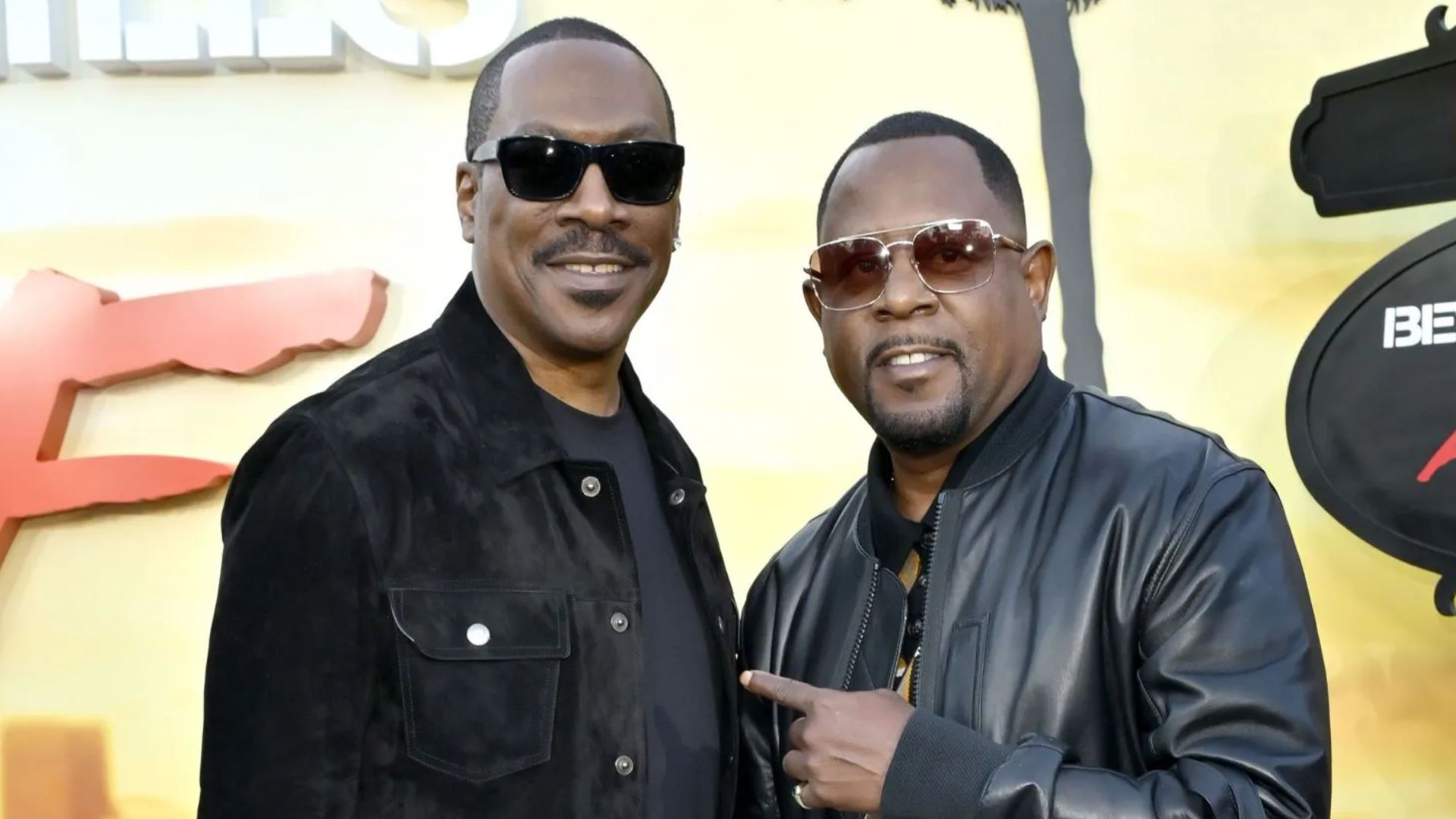 Eddie Murphy and Martin Lawrence (Image via Getty)
