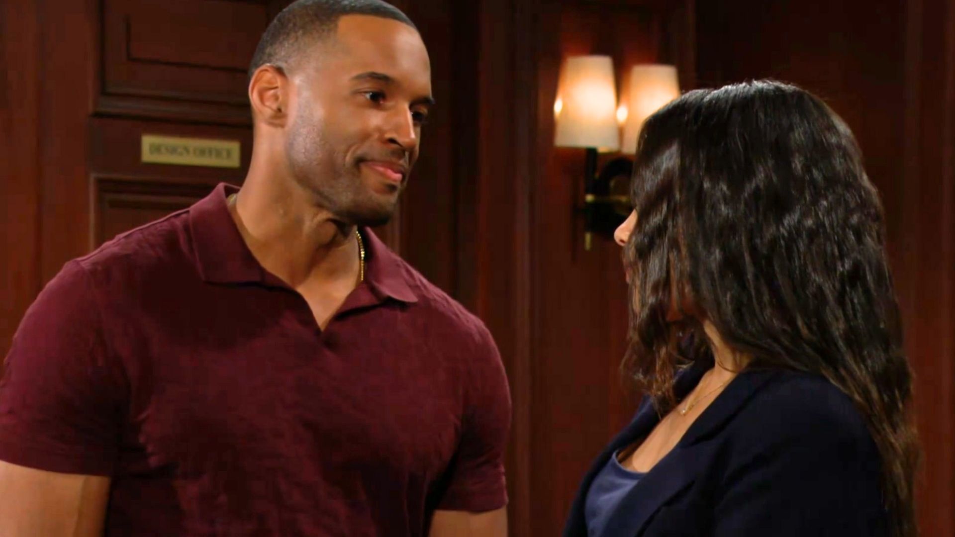 Carter was all smiles around Daphne on The Bold and the Beautiful | Image: CBS