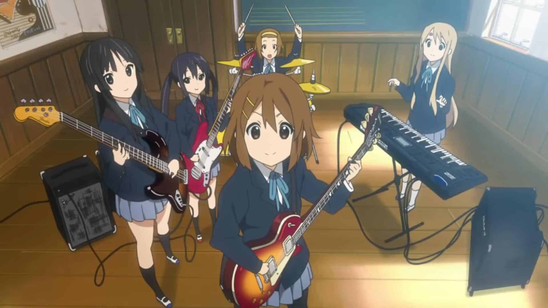 Visual from K-On! (Image credit: Kyoto Animation)