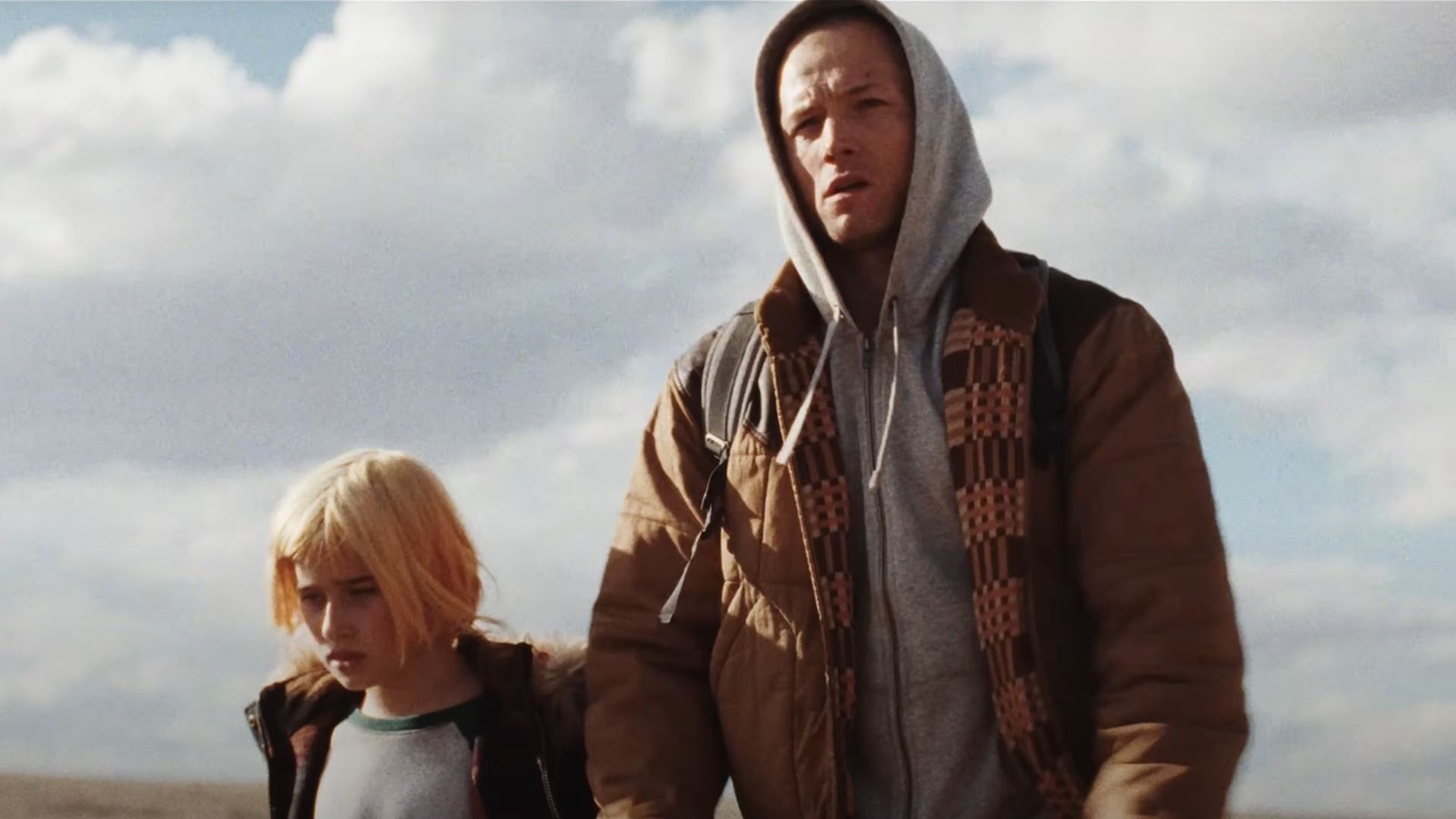 Polly and Nate walking