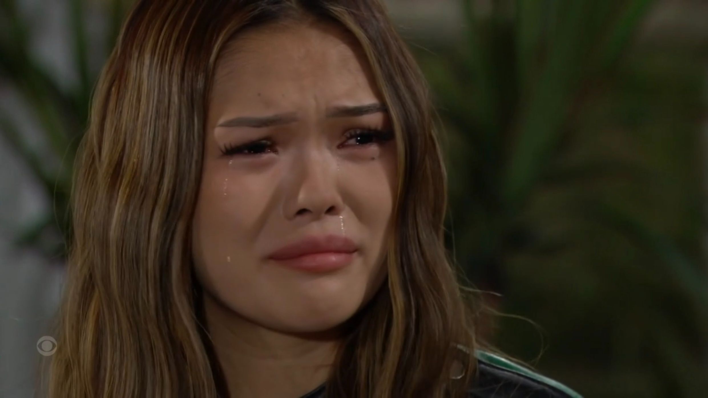 Luna holds Steffy at gunpoint on The Bold and the Beautiful | Image: CBS