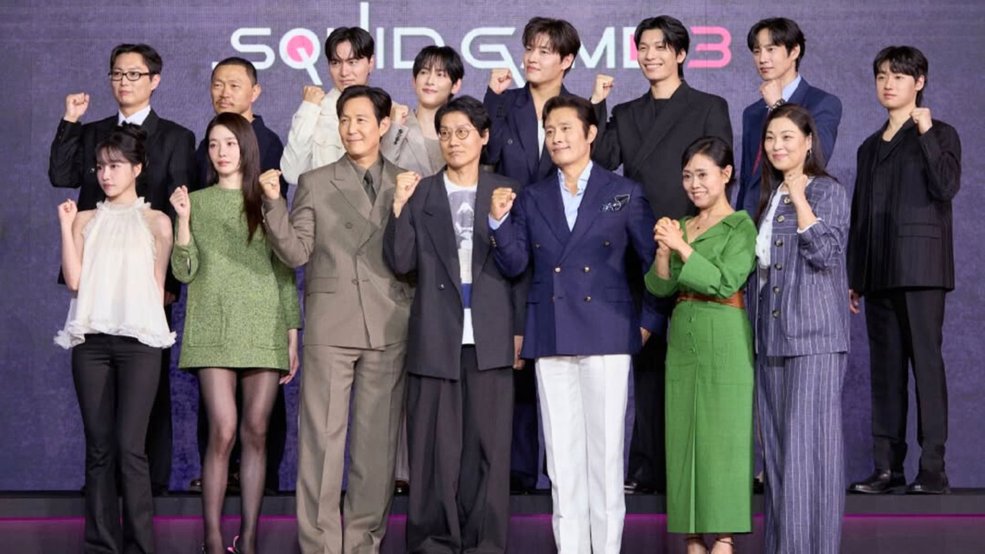 Cast of Squid Game | Image via Instagram: netflixkr