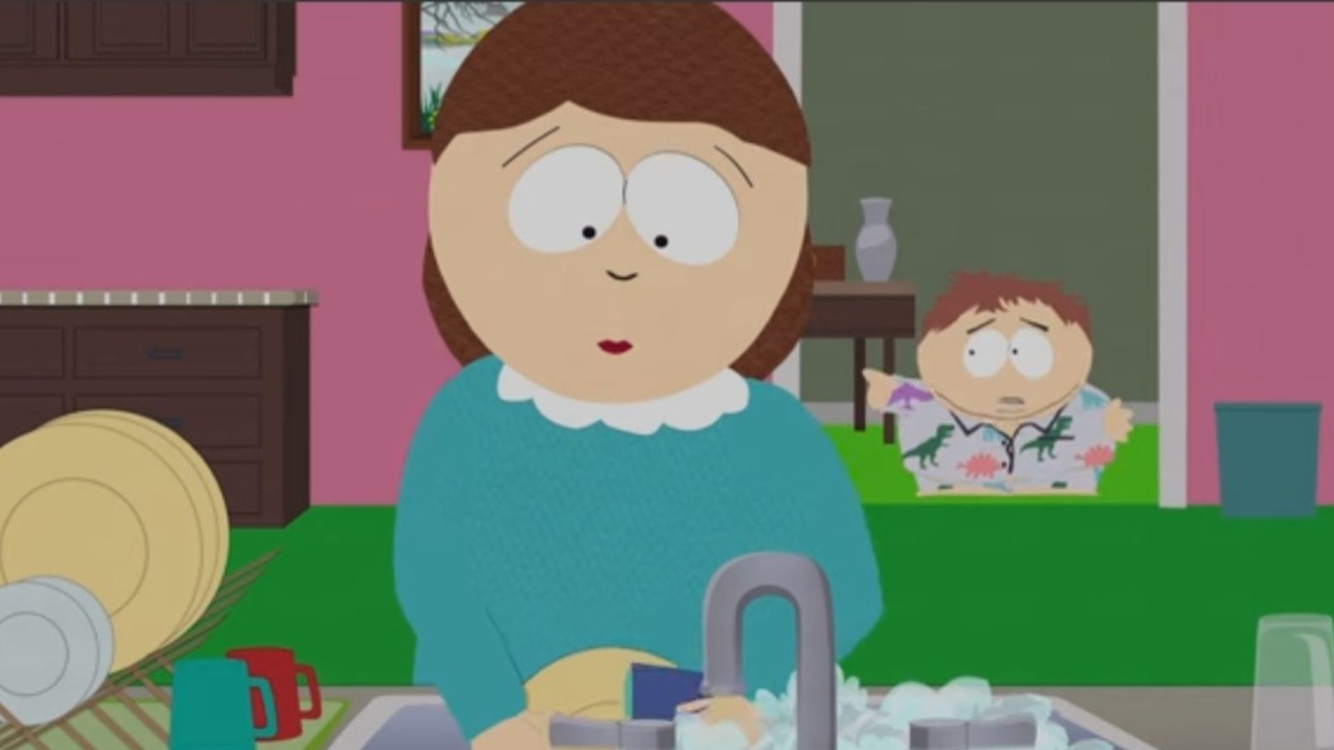South Park Season 27 Episode 1 mocks the two times impeached president Donald Trump in its classic South Park fashion (Image Via YouTube/@south park studios)