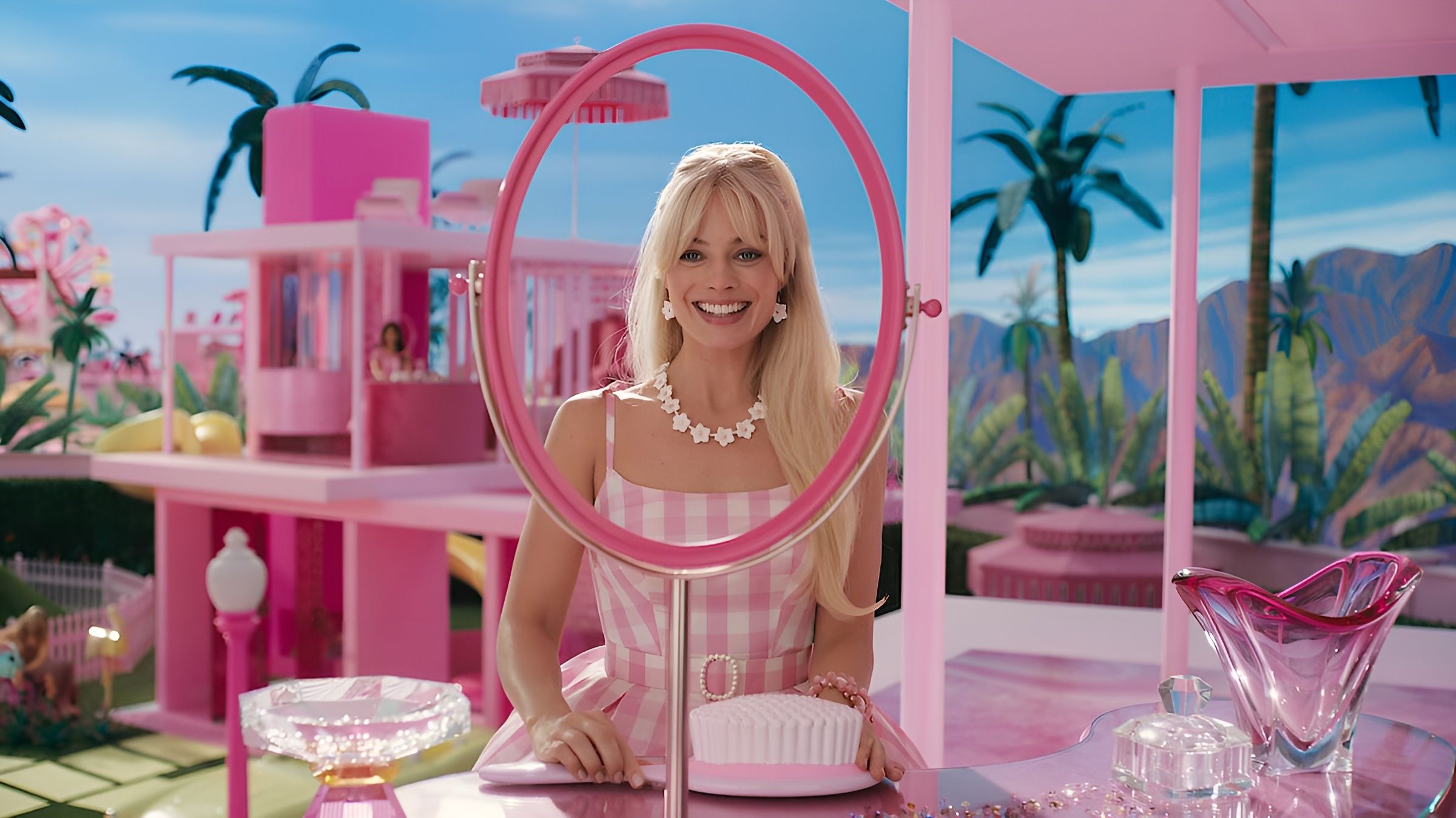 Margot Robbie in and as Barbie (Image via Instagram/barbiethemovie)
