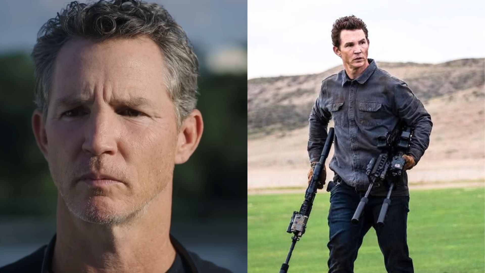 Shawn Hatosy in The Pitt and Animal Kingdom | Image via YouTube/Max and Instagram: shawnyhats