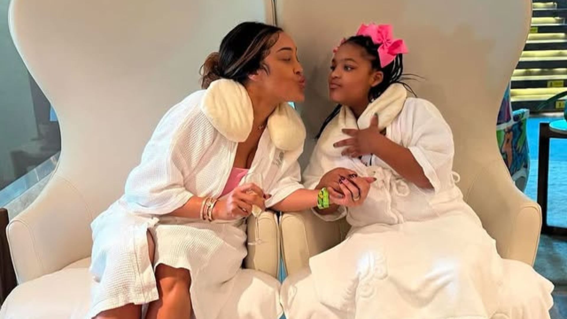 Natalie Nunn with daughter Journey (Image via Instagram/ @realmissnatalienunn)
