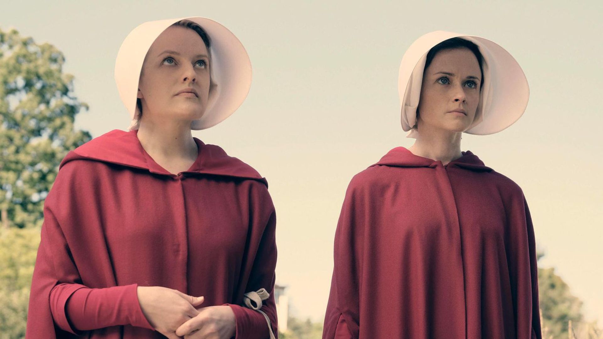 June and Emily in The Handmaid&rsquo;s Tale (Image via Hulu)