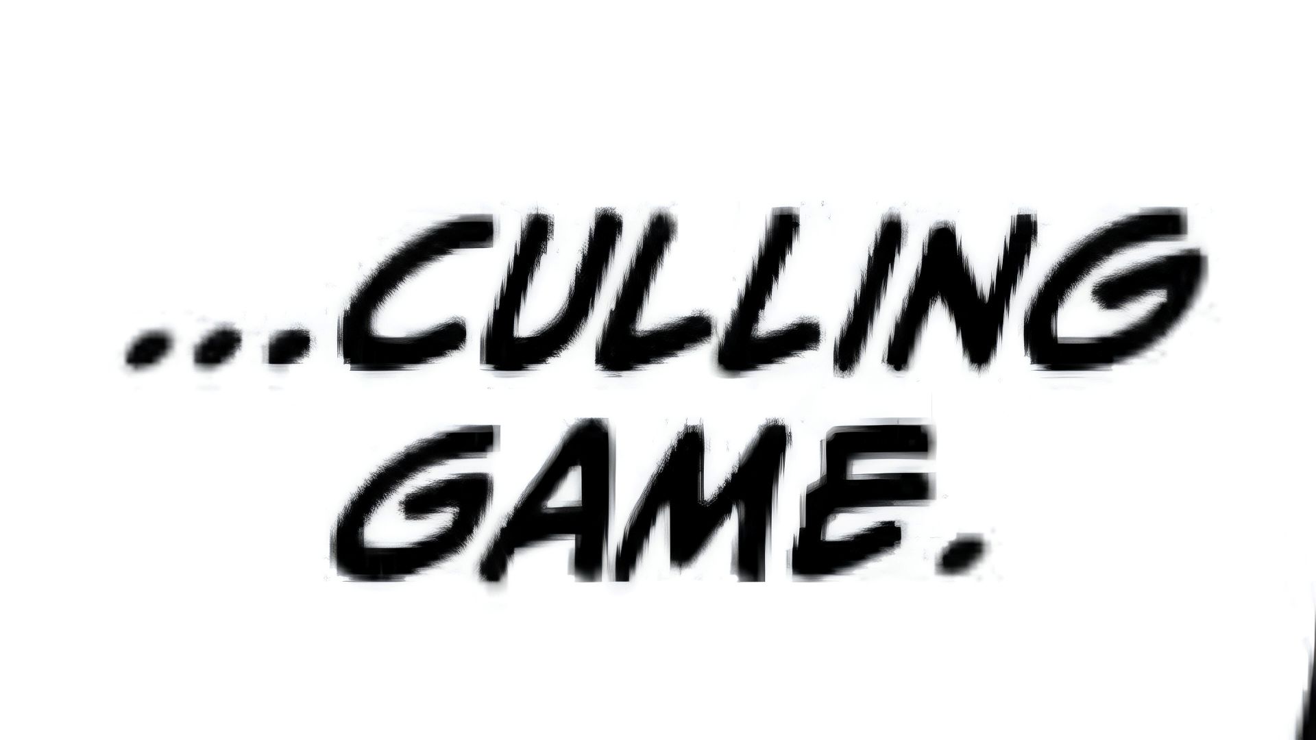 The Culling Game