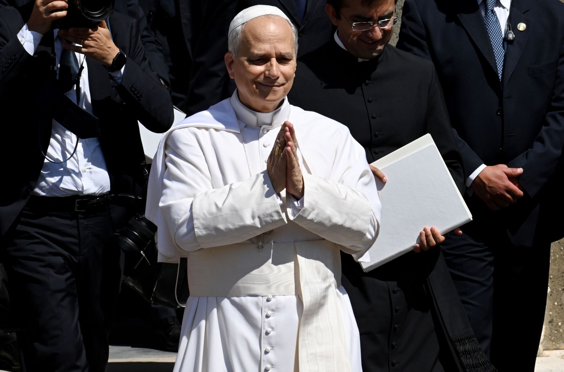 Pope Leo XIV Spends A Period Of Rest At His Summer Retreat - Source: Getty