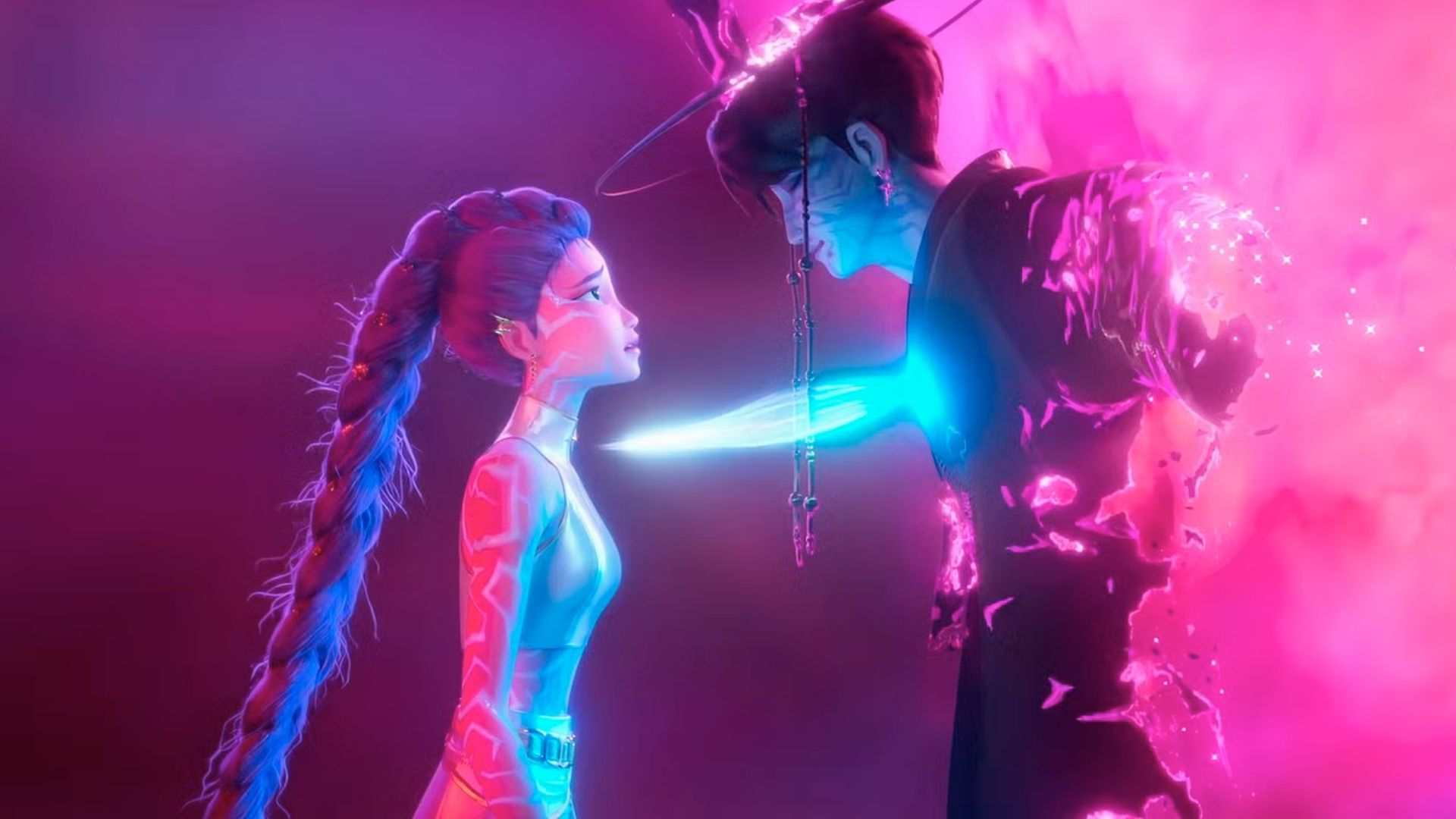 Scene from K‑Pop Demon Hunters | Image via: Netflix