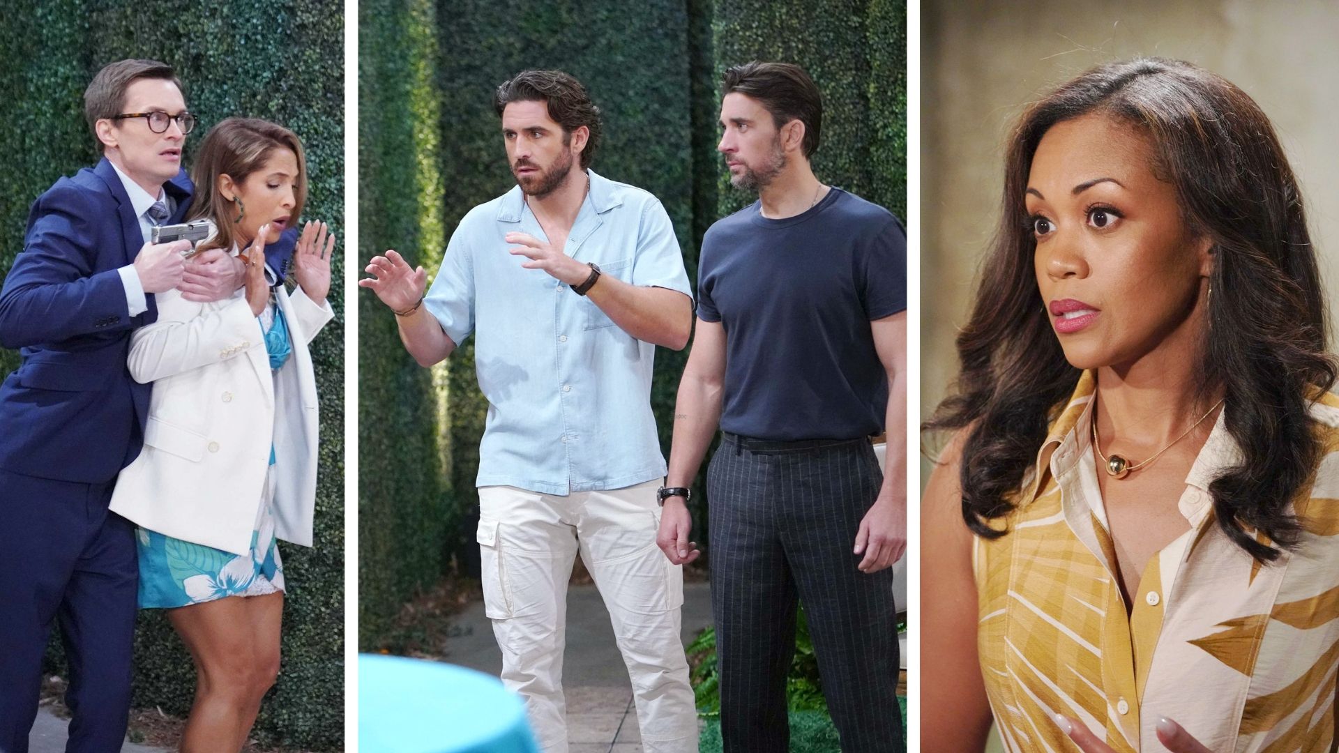 Carter, Lily, Chance, Cane, and Amanda on The Young and the Restless | Image: JPI
