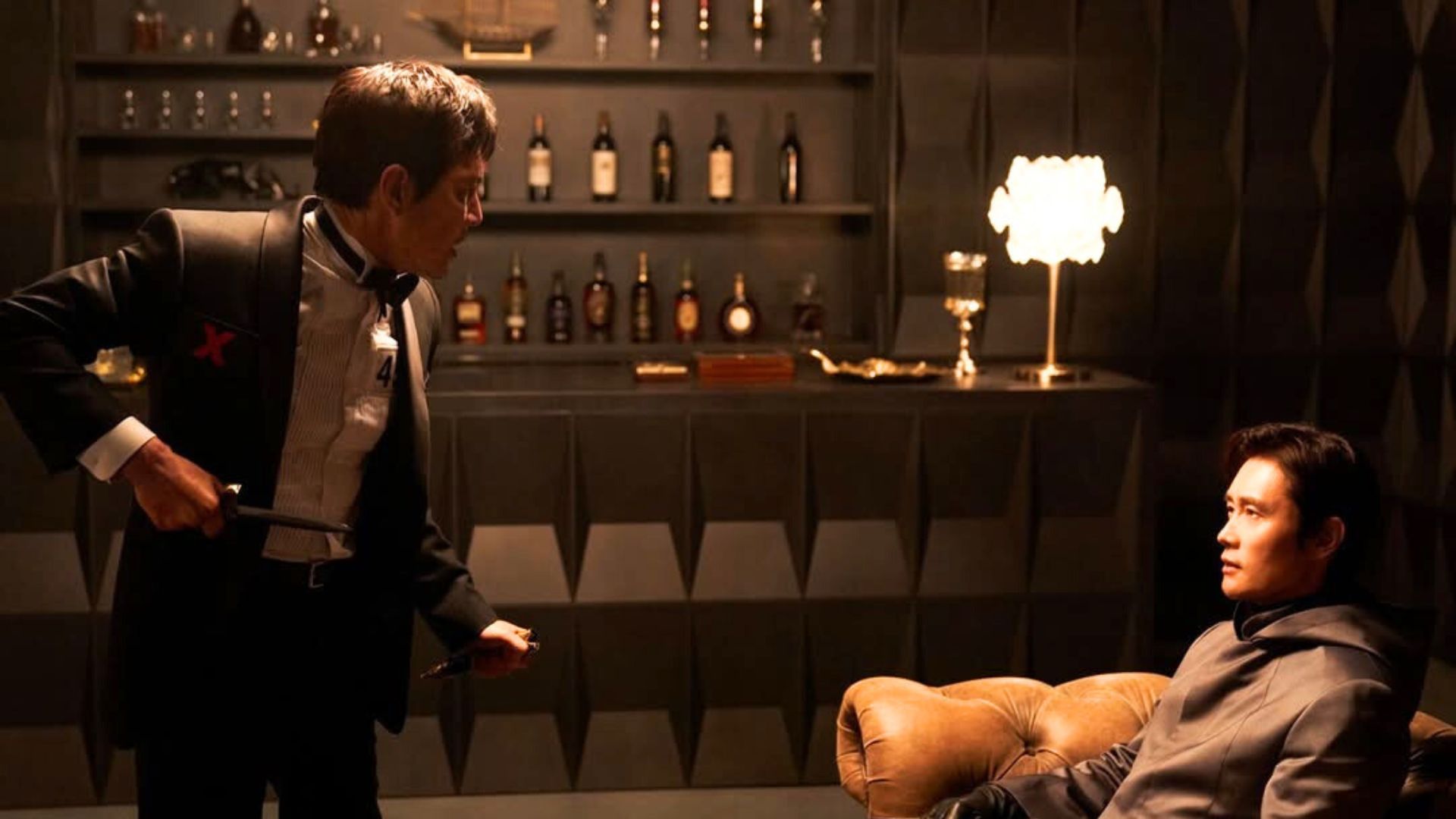 Lee Jung-jae and Lee Byung-hun in Squid Game | Image via Instagram/@squidgamenetflix