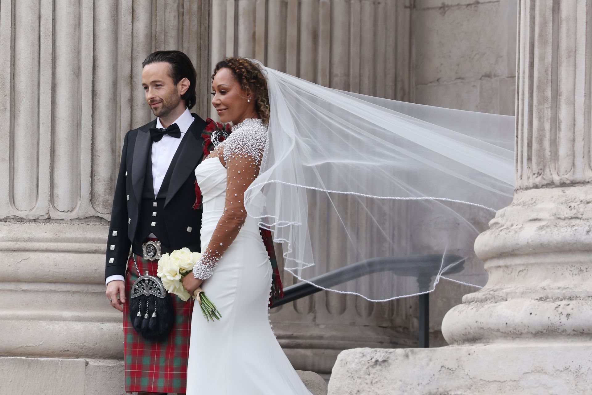 Mel B Marries Rory McPhee At St Paul