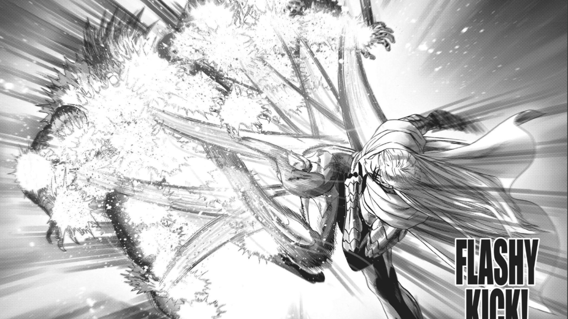 Flashy Flash in action (Image Source: Shueisha)
